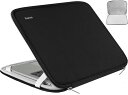 Hsmienk ノートパソコンスリーブ、15.6インチ、耐久性のある耐衝撃保護カバー。HP、ASUS、Lenovo、Acer、ノートブック、コンピューター、ブラ...