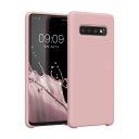 【送料無料】kwmobile スマホケース Samsung Galaxy S10対応 ケース - TPU リキッド シリコン カバー - 耐衝撃 傷防止 サラサ...