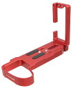INPON L型 クイックリリースブラケット X-H2 X-H2S 専用 アルカスイス互換 1/4"ネジ付 六角レンチ付 レッド
