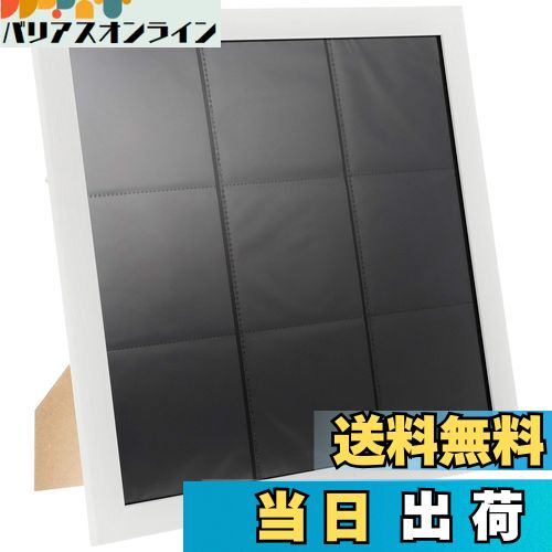 【送料無料】万丈 VANJOH フォトフレーム ましかくフレーム[ましかく414アルバム台紙1枚付] ホワイト 106123 (収納写真サイズ:89×89mm)