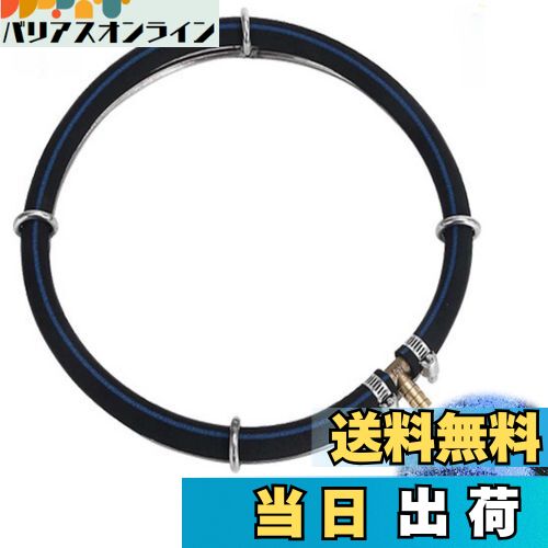 【送料無料】EsiFare エアーストーン水槽 細かい泡 エアレーション水槽 円盤形 静音 エアーリング水槽 ..