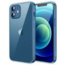 JETech iPhone12 mini ケース (5.4インチ専用) 黄ばみなし 衝撃吸収 バンパーカバー 傷つけ防止 クリアバック (インディゴジーンズ)