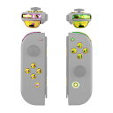eXtremeRate Switchに対応用ジョイコンDFS LEDキット、七つの色と九つのモードがあり、Switch&有機elのジョイコンに対応用マルチカラー発光ABXYトリガーフェイスボタン(ジョイコンとコンソールは含まれていません!)【クロームゴールド】