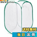 【送料無料】SATiNU 90*60*60CM 昆虫飼育箱 植物ケージ 標本箱 折り畳み虫かご 昆虫ケージ ポップアップハウジング 通気性 ネット 4サイズ 3色 (E 大 緑辺 ホワイト網)