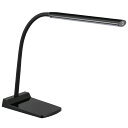 【送料無料】オーム(OHM) 電機 LEDデスクランプ デスクライト ブラック DS-LS24-K 06-3726