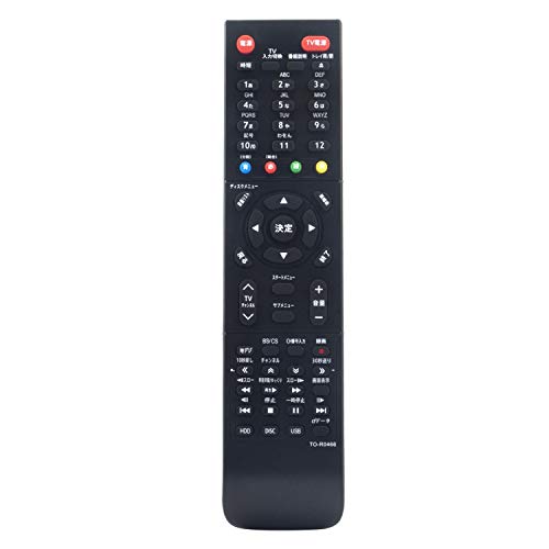 【送料無料】PerFascin 代用リモコン replace for 東芝 TOSHIBAブルーレイ リモコン SE-R0466 DBR-E507..