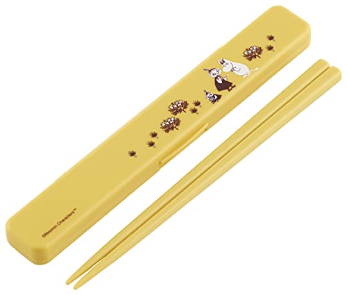 【送料無料】スケーター 箸 箸箱 セット 18cm 銀イオン Ag+ 抗菌 ムーミン くすみカラー 日本製 ABC3AG-A