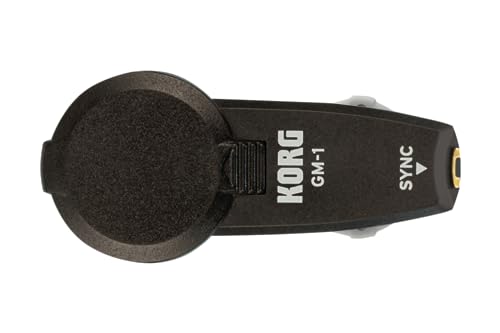 【送料無料】KORG テンポ同期 イヤホン型 メトロノーム 2個セット GM-1 2PCS マーチングバンド ダンスチーム 屋外練習に最適 ブラック