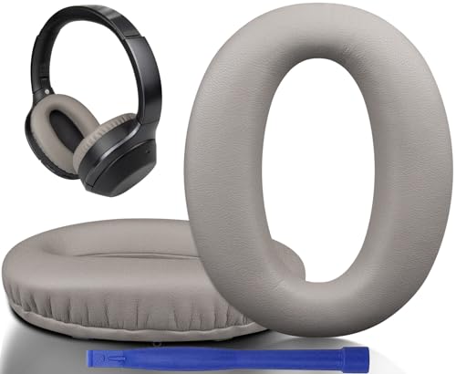 【送料無料】SOULWIT イヤーパッド ヘッドホンパッド 交換パッド、Sony WH-1000XM2 (WH1000XM2) & ソニー MDR-1000X (MDR1000X)ヘッドセット用 イヤークッション イヤーカップ ノイズアイソレーション 高密度フォーム