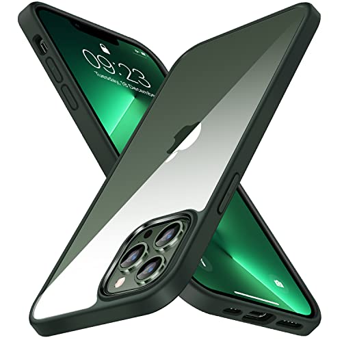 【送料無料】TENDLIN iPhone 13 Pro 用 ケース 黄変防止 クリア PC背面 薄型 軽量 アイフォン 13 Pro 用 カバー 6.1 インチ ケース