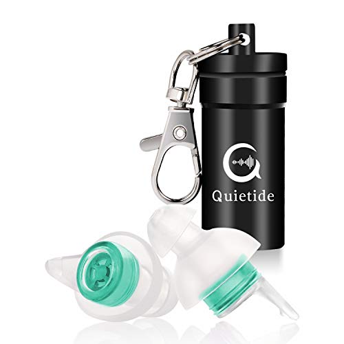 【送料無料】耳栓 安眠 防音 Quietide 睡眠用耳栓 遮音値31dB 睡眠 飛行機 仕事 勉...