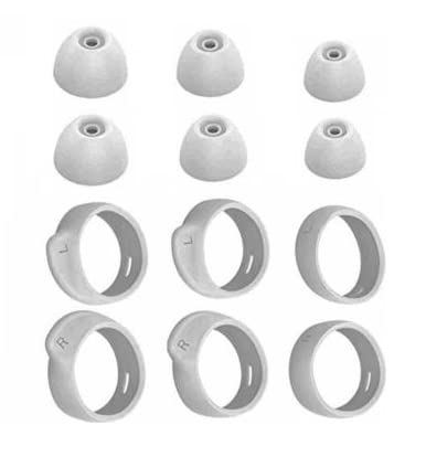 【送料無料】Sound Wave 【即日出荷 2種類3サイズ各1ペア 計12個セット 】イヤーチップ と ウィングチップ セット Galaxy Buds に対応 互換性 ギャラクシーBuds SM-R17010K19JP 交換用 イヤーピース SML3サイズ と ウィングチップ SML 3サイズ セット フィット感 快