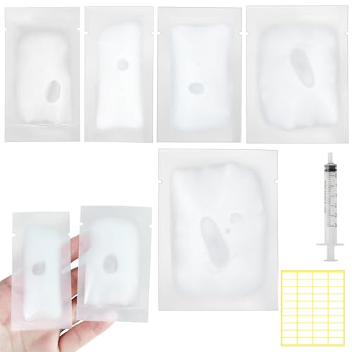 【送料無料】Chisafly 熱圧着 パウチ トラベル 100枚入り 小分け 旅行 パウチ容器 3mlシリンジ付き 40..