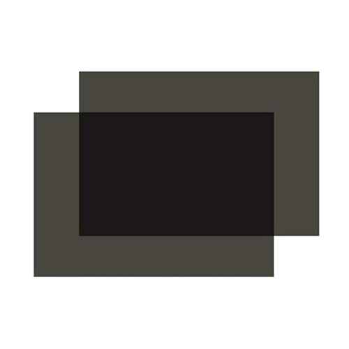 【送料無料】サムコス 偏光フィルムシート 2枚セット 20×30cm 裏面粘着式 カット自由 液晶スクリーン修..