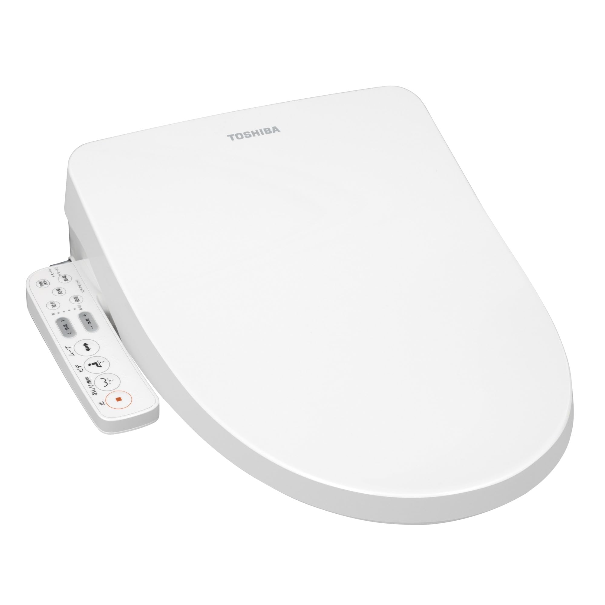 【送料無料】TOSHIBA(東芝) 温水洗浄便座 ホワイト ステンレスノズル ノズル自動洗浄 クリーンウォッシュ SCS-T162(W) 色：ホワイト、サイズ：長さ53センチ、幅45.6センチ