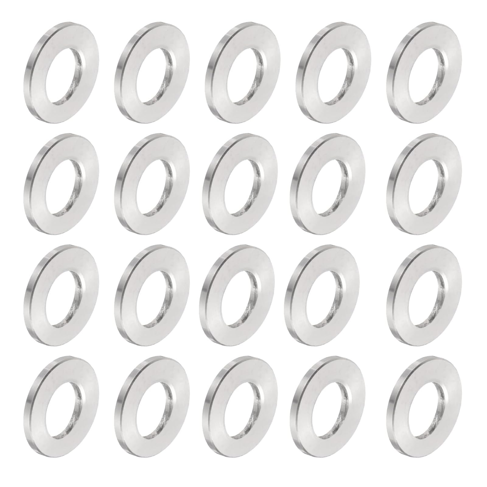 【送料無料】TerraShine ドレンパッキン 20個 シーリングリング コンプレッションワッシャー ペダルワッシャー オイルドレンプラグガスケット オイル交換用 バイク車 自動車用 アルミニウム （M12）