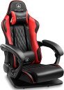 【送料無料】GTRacing ゲーミング座椅子 ゲーミングチェア 165°リクライニング ゲームチェア ハイバック 360度回転 ランバーサポート 腰痛対策 連動肘掛け付き ハンコンスタンド座椅子の自作 GTPlayerシリーズGTP900-ZY-RED