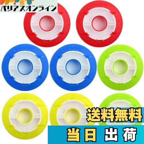 【送料無料】DFsucces 仕掛け巻き スプール シリコン 釣りライン巻 釣り糸ボビン 釣り糸保護収納、釣り..