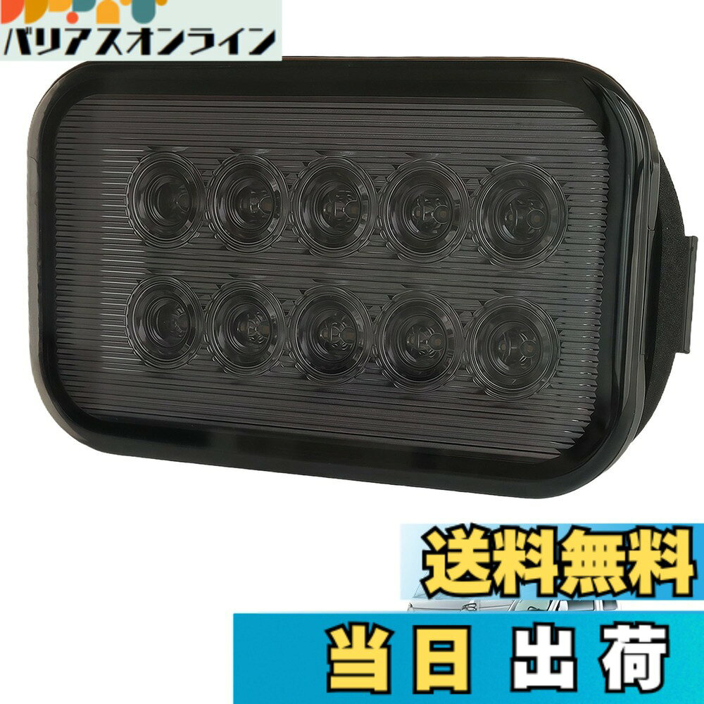 【送料無料】KICARYAJP LED バックランプ スーパーキャリイ キャリイ トラック DA16T DA63T DG16T DG63T DR16T T16 軽トラ 高輝度 LED 12発 色：スモークレンズ 改良