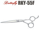【40%OFF】散髪 ハサミ 東京理器 Butterfly バタフライ RKY-55F(5.5インチ)ショートシザー ミニ鋏 ボブ 美容師 理容 理容師 はさみ シザー ヘアカット プロ用はさみ 鋏 カットバサミ セルフカット 送料無料【CP】