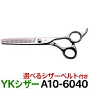 散髪 ハサミ YKシザー A10-6040（スキ 30％ 40目 6.0インチ）美容師 理容 理容師 はさみ シザー ヘアカット カット＆セニングシザー プロ用はさみ 鋏】ペット可 送料無料