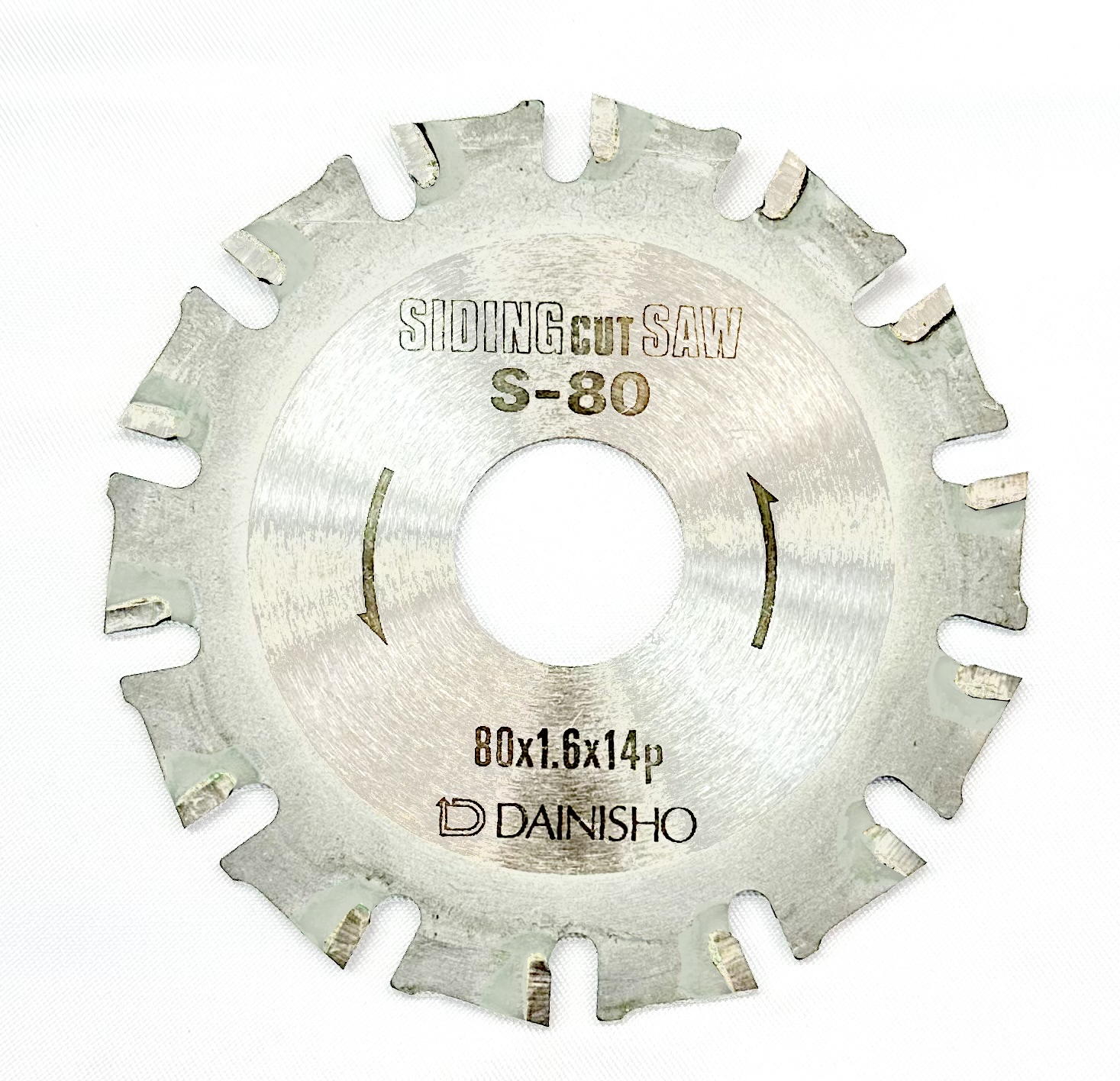 スティール用 サイディングカットソー 大見工業 外径80mm 刃厚1.6mm S-80◆◆