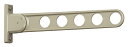 川口技研 窓壁用物干 HK型 ライトブロンズ HK-55-LB取付ネジ4本付属 ●長さ 555mm ●洗濯物目安重量 30kg【ホスクリーンシリーズ】【2本セッ...