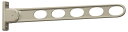 川口技研 窓壁用物干 HK型 ライトブロンズ HK-75-LB取付ネジ4本付属 ●長さ 746mm ●洗濯物目安重量 30kg【ホスクリーンシリーズ】【2本セッ...