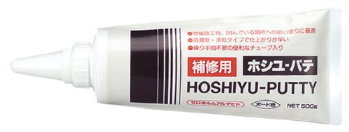 ヤヨイ化学工業 〈補修用〉ホシュパテ 500g 1本 内装用下地調整剤　YAYOI