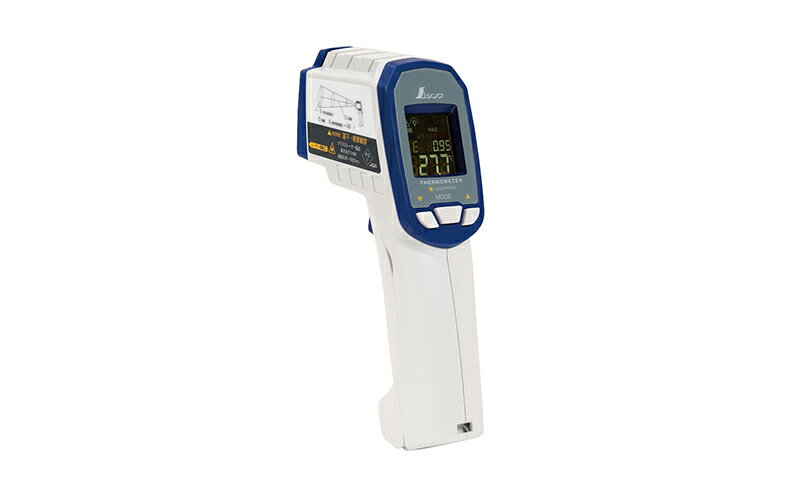 シンワ測定　73063 ／ 放射温度計 G 耐衝撃デュアルレーザーポイント機能付放射率可変タイプ