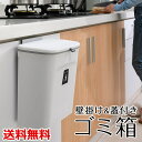 壁掛けゴミ箱 ゴミ箱 ふた付き おしゃれ 蓋つきゴミ箱 ダストボックス くずかご 屑入れ スリム プラスチック製 キッチン ふた付き 壁かけ 蓋つき ごみ箱 臭...