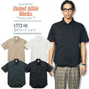 シャツ T/Cワーク 1772 01 飲食店 制服 レストラン ユニフォーム ユナイテッドアスレ ワークス United Athle Works 作業服 作業着 【XXL-5XL】