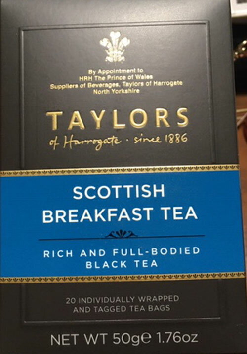テイラーズ・オブ・ハロゲイト　紅茶20スコティッシュブレックファスト　賞味期限2024年2月の為のサムネイル