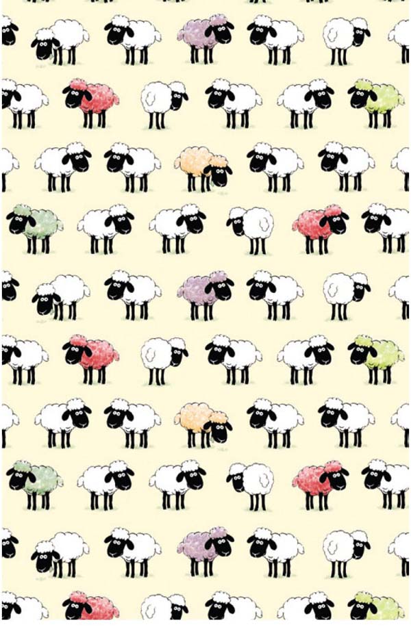 McCAW社アイリッシュティータオル ひつじ　レターパックライト430円で発送可