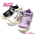 ALGY アルジー キッズ 厚底ロゴベルト サンダル 軽量 4301 BLACK WHITE PURPLE GWセール