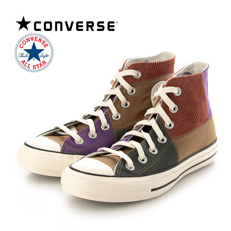 CONVERSE ALL STAR 100 PATCHWORK HI オールスター パッチワーク スニーカー 1sc595 23cm 23.5cm 24cm 24.5cm