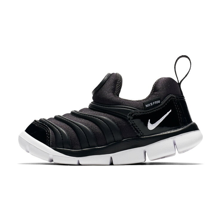 ナイキ ダイナモフリー TD NIKE DYNAMO FREE 343938-013 13cm 14cm 15cm 16cm 黒 BLACK ブラックのサムネイル