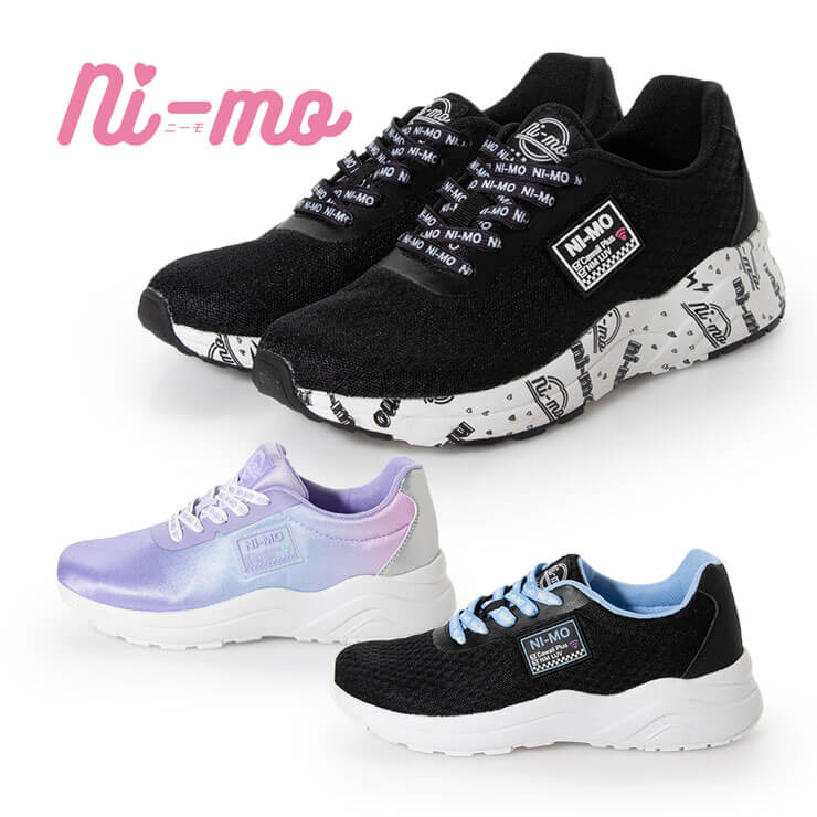 NM ni-mo ニーモ キッズ ガールズ スニーカー j026 20cm 21cm 21.5cm 22cm 22.5cm 23cm
