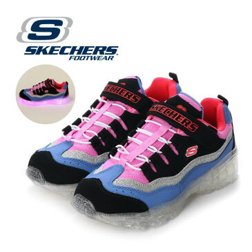 SKECHERS スケッチャーズ SHOW SPARK キッズ ガールズ スニーカー 【光る靴】 81354l 17cm 18cm 19cm 20cm 21cm 22cm 23cm