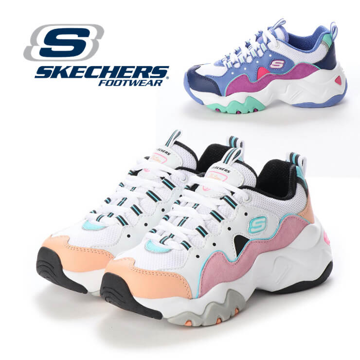 SKECHERS スケッチャーズ D'LITES 3.0 ZENWAY キッズ ガールズ スニーカー 80443l 17cm 18cm 19cm 20cm 21cm 22cm 23cm