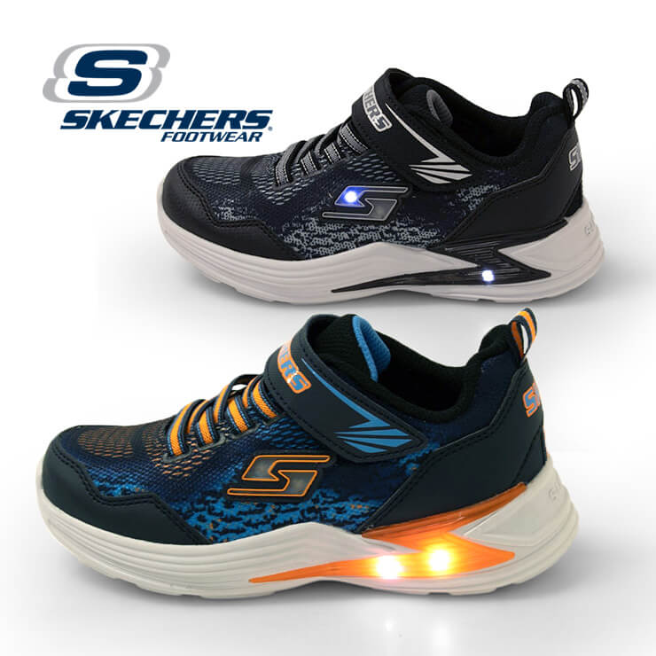 SKECHERS スケッチャーズ LIGHTS ERUPTERS DERLO ボーイズ スニーカー【光る靴】90563L 18cm 19cm 20cm 21cm 22cm