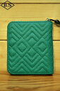 CgDACX EHbg ITUAIS RO-RO ROUND ZIP SHORT WALLET DIAMOND VERT JADEiO[j