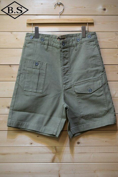 ʥ륱ܥ NigelCabourn 80401351000 LYBRO P-59 WW2 SHORT HB ARMY