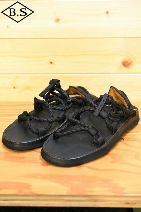 楽天BarnStormer3号店東京サンダル TOKYO SANDALS TS-C08 WARAJI SANDAL ブラック