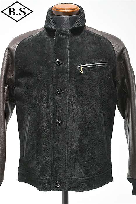 楽天市場】y'2leather tb-136 steer suede×steer oil rib jktの通販 楽天市場】y'2leather tb-136 steer suede×steer oil rib jktの通販