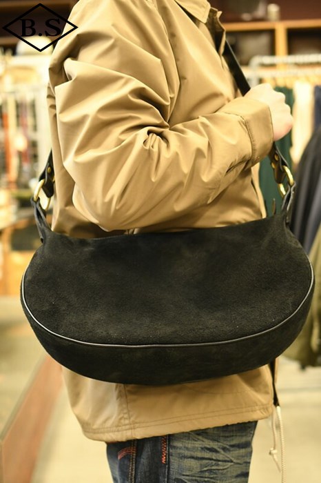 オーパス インセプション バッグ OPUS INCEPTION IPHSB-03R HORSE HIDE BANANA BAG ホースハイド バナナバッグ ブラック×ブラック