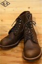 レッドウィング レースアップブーツ RED WING 8111 IRON RANGER アンバー