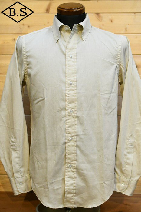 ]g t@[ C[Xg }jt@N`O RESOLUTE FAR EAST MANUFACTURING B.D.SHIRT Cotton Pique Ecru GN