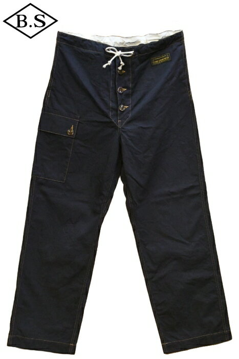 クッシュマン パンツ CUSHMAN 22281 スラブツイル オーバーパンツ SULUB TWILL OVER PANTS ブラック