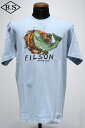 フィルソン FILSON Tシャツ #93796-1 FRONTIER GRAPHIC T-SHIRT フロンティア グラフィック ティーシャツ DUST BLUE